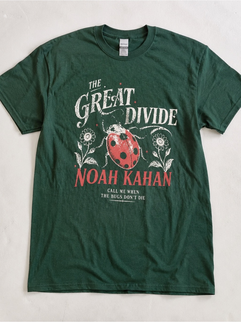 Gildan Forest Green Heavy Cotton Crewneck Tee